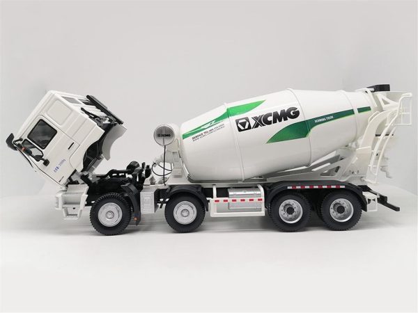 1/35 XCMG Schwing 4 Dingil Büyük Beton Mikseri Diecast Modeli, Yagao XC02 - Görsel 2