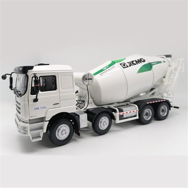 1/35 XCMG Schwing 4 Dingil Büyük Beton Mikseri Diecast Modeli, Yagao XC02 - Görsel 4