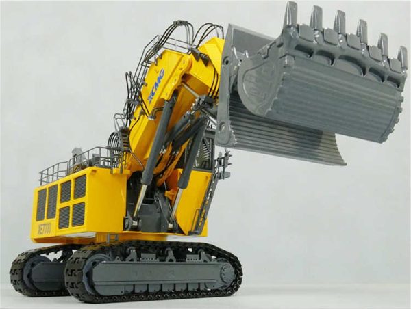 1/50 XCMG Maden Ekskavatörü Diecast Modeli, Yagao XE7000 - Görsel 3
