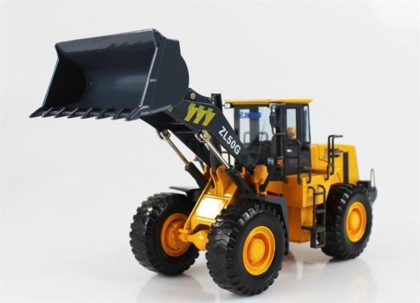 1/35 XCMG Tekerli Yükleyici Diecast Modeli, Yagao ZL50G - Görsel 2