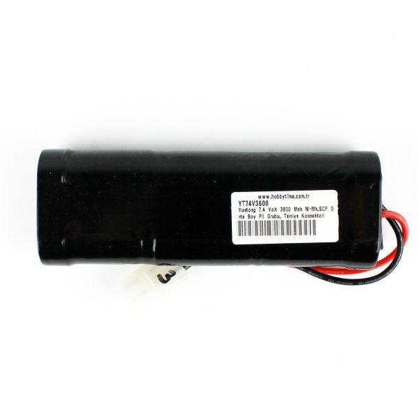 7.2 Volt 3600 Mah Ni-MhSCP Orta Boy Pil Grubu Tamiya Konnektörlü, Yuntong - Görsel 3