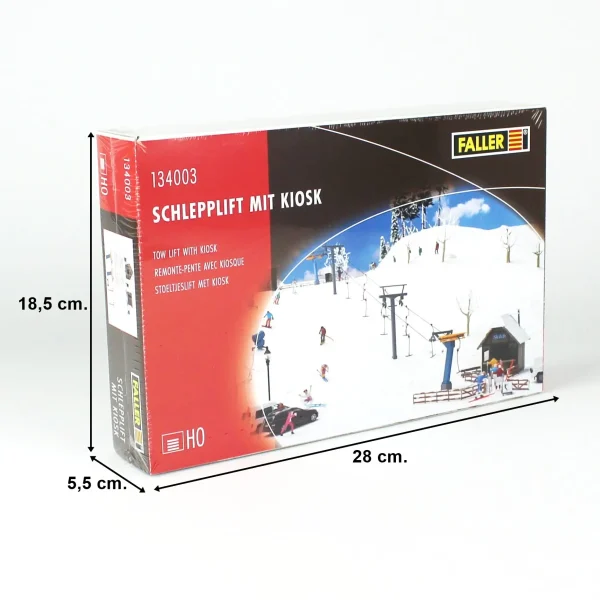 1/87 Çekici ve Kiosk Seti Maketi, Faller 134003 - Görsel 4