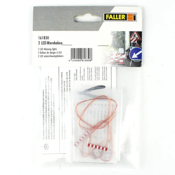 2 Set 1/87 Led'li İkaz Lambalsı, Faller 161830 - Görsel 2
