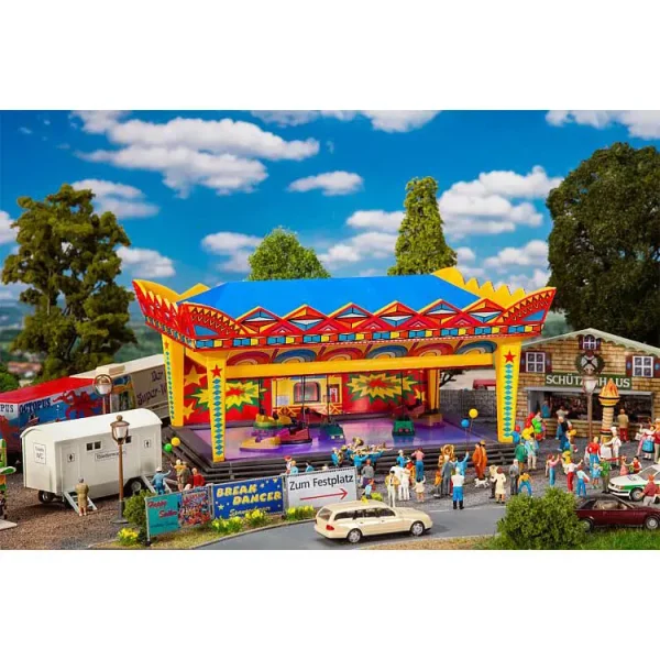 Çarpışan Arabalar Lunapark Tesis Maketi, Faller 190074
