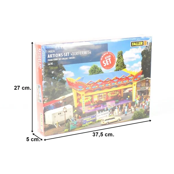 1/87 Çarpışan Arabalar Lunapark Tesis Maketi, Faller 190074 - Görsel 5