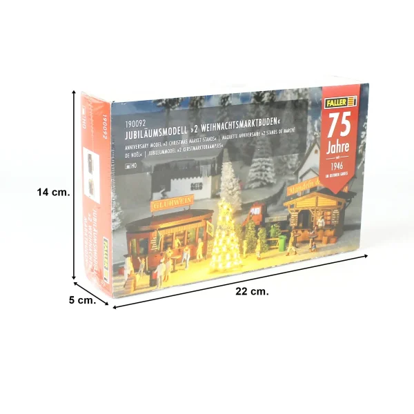 1/87 Noel Alışveriş Stand Maketi, Faller 190092 - Görsel 5