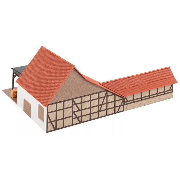 1/87 Çiftlik Evi ve Yapıları Maketi, Faller 191779 - Görsel 3
