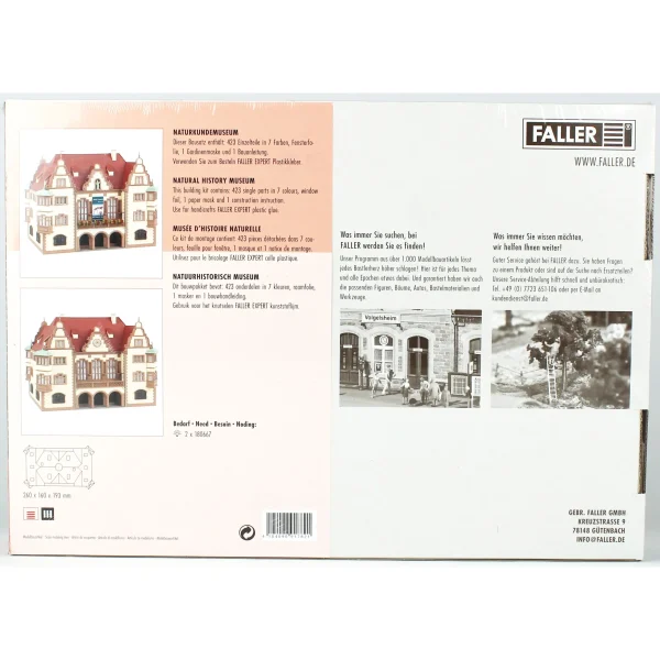 1/87 Milli Tarih Müzesi Maketi, Faller 191782 - Görsel 4