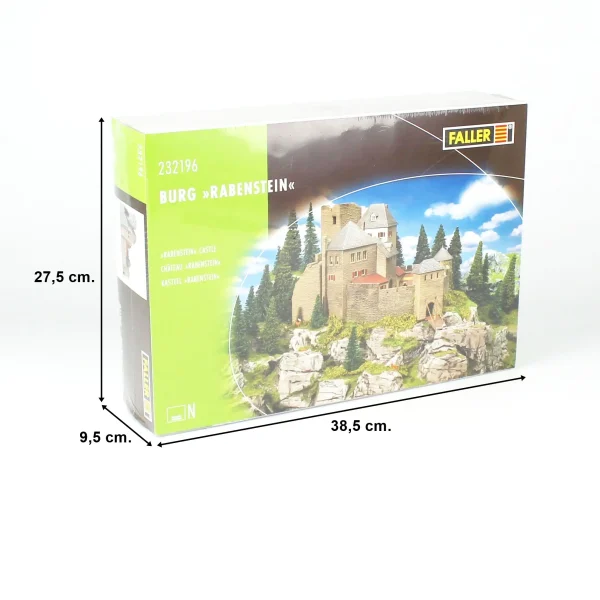 1/160 Rabenstein Kalesi Maketi, Faller 232196 - Görsel 5