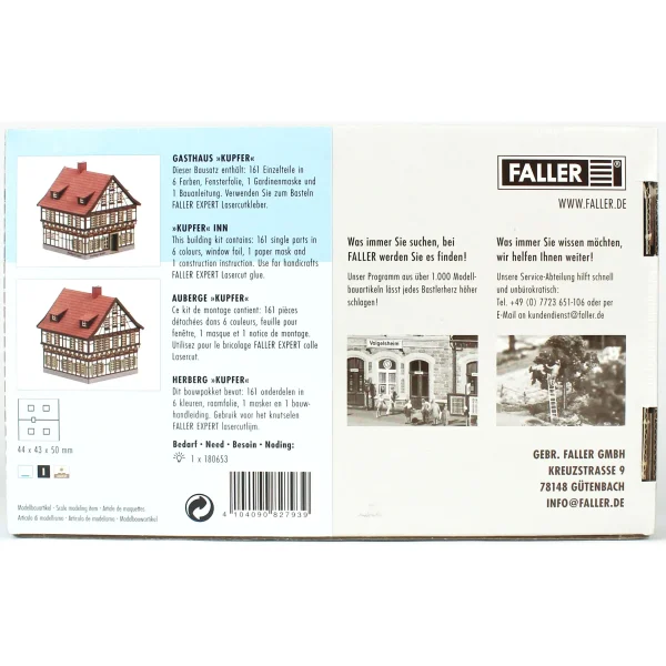 1/220 Kupfer Han Maketi, Faller 282793 - Görsel 4