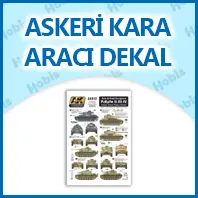 Askeri Kara Aracı Dekalleri