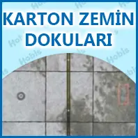 Karton Zemin Dokuları