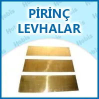 Pirinç Levhalar