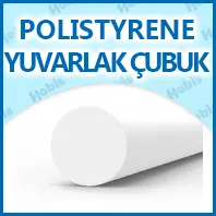 Polistyrene Yuvarlak Çubuklar