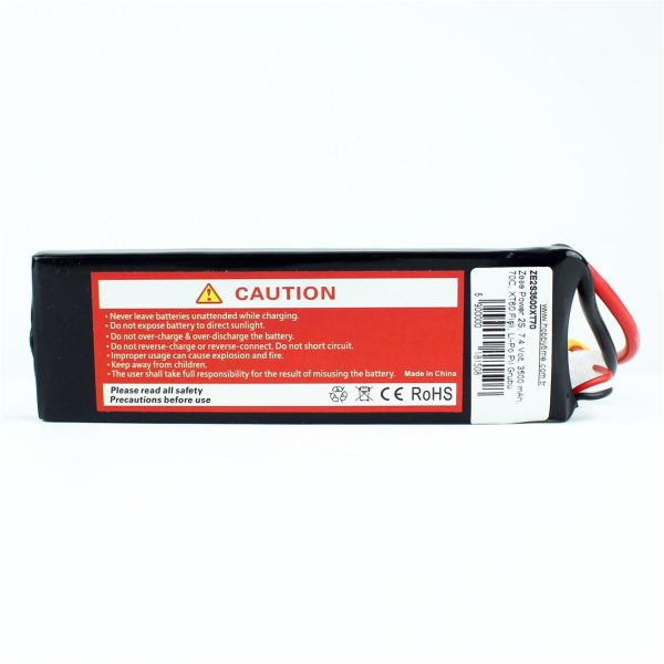 2S 7.4 Volt 3500 mAh 70C XT60 Fişli Lipo Pil, Zeee Power - Görsel 3