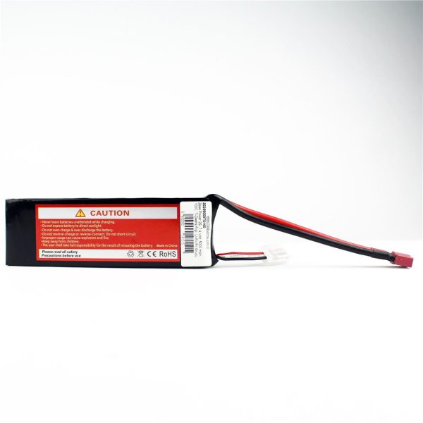 2S 7.4 Volt 5000 mAh 100C T-Deans Fişli Lipo Pil, Zeee Power - Görsel 3