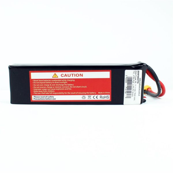 3S 11.1 Volt 7000 mAh 70C XT60 Fişli Lipo Pil, Zeee Power - Görsel 3