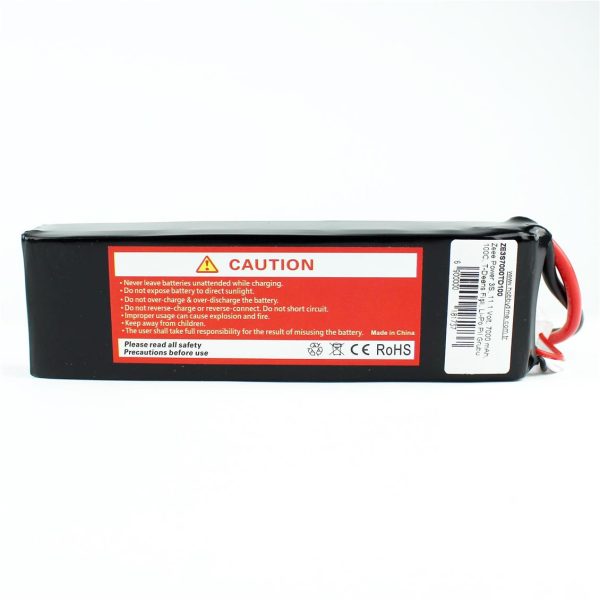 3S 11.1 Volt 7000 mAh 100C T-Deans Fişli Lipo Pil, Zeee Power - Görsel 3