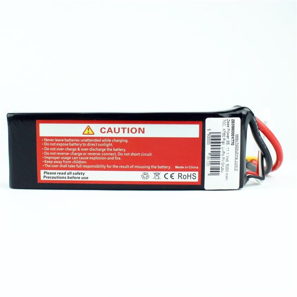 3S 11.1 Volt 5000 mAh 70C XT60 Fişli Lipo Pil, Zeee Power - Görsel 3