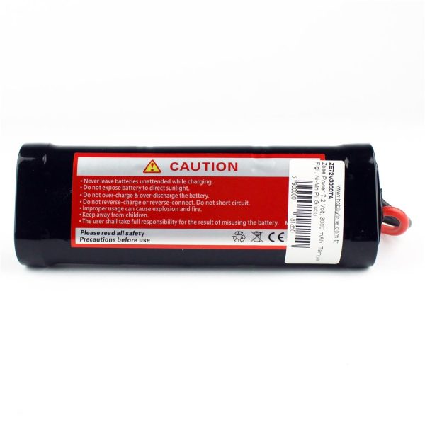 7.2 Volt 3000 mAh Tamiya Fişli Ni-Mh Pil Grubu, Zeee Power - Görsel 3