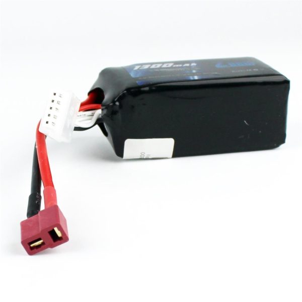 FPV 4S 14.8 Volt 1300 mAh 120C T-Deans Fişli Lipo Pil, Zeee Power - Görsel 4