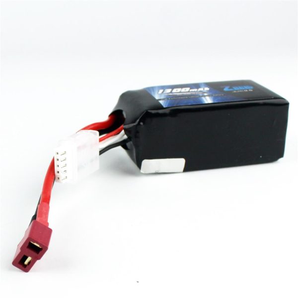 FPV 4S 14.8 Volt 1300 mAh 85C T-Deans Fişli Lipo Pil, Zeee Power - Görsel 4