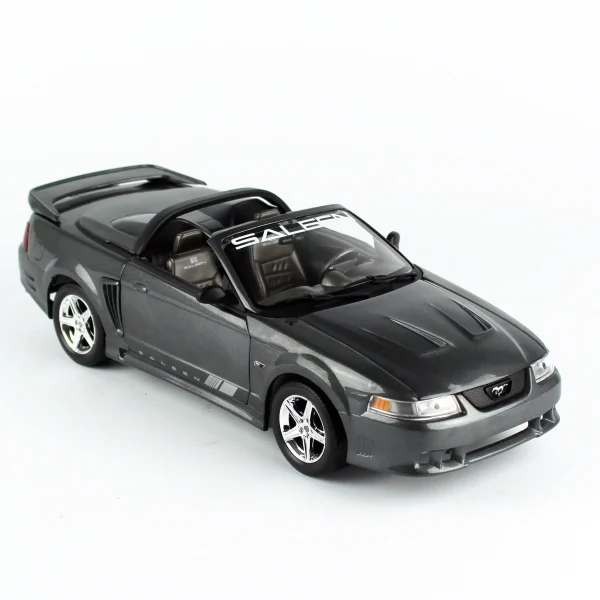 1/18 2003 Mustang Saleen S281 SC Speedster Dark Shadow Gray Diecast Araba Modeli