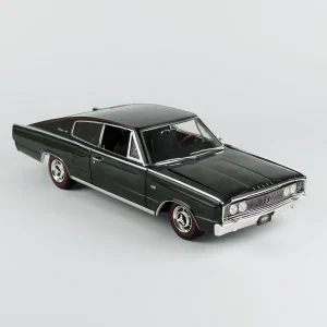 1/18 1966 Dodge Charger Hardtop (MCACN) GG1 Dark Green Diecast Araba Modeli