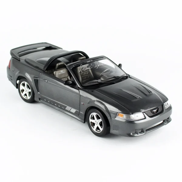 1/18 2003 Mustang Saleen S281 SC Speedster Dark Shadow Gray With Signature Diecast Araba Modeli