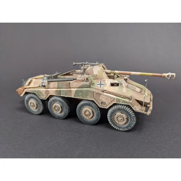1/35 Sd.Kfz. 234/4 Zırhlı Keşif Aracı Maketi, Dragon 6772 - Görsel 3