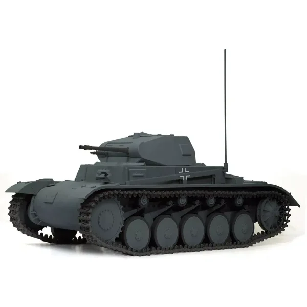 1/6 Pz.Kpfw.II Ausf.B hafif tank maketi, Dragon 75025 - Görsel 3