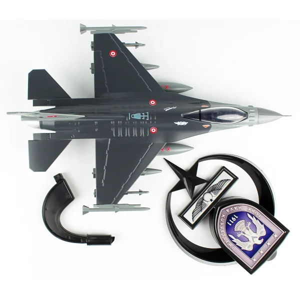 1/48 F-16 Yarasalar Filo Savaş Uçağı Hazır Model, Akba Model - Görsel 5