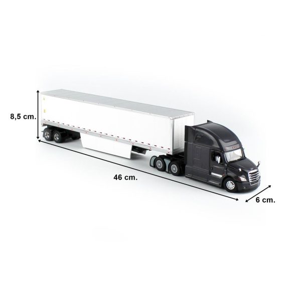 1/50 Freightliner New Cascadia 72" diecast tır, Diecast Masters 71047 - Görsel 5