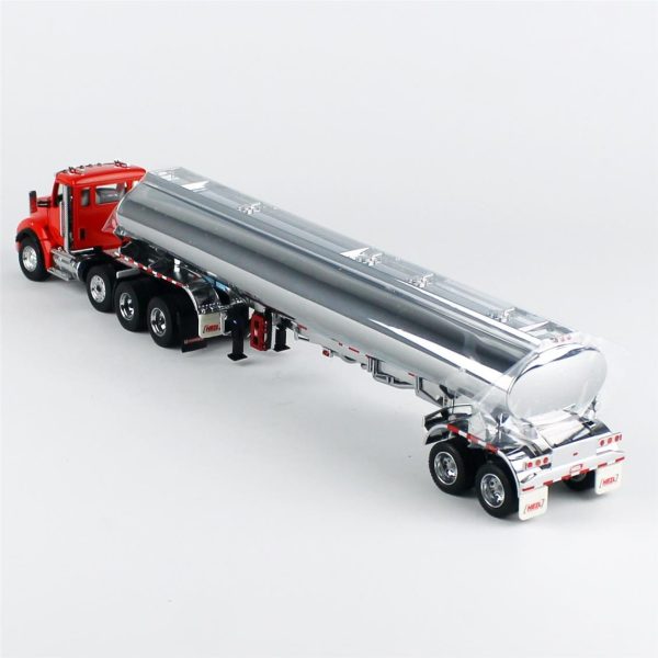 1/50 Kenworth T880S itici akslı diecast çekici ve tanker, Diecast Masters 71102 - Görsel 3
