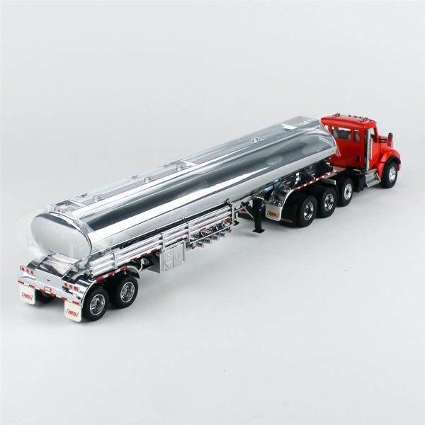 1/50 Kenworth T880S itici akslı diecast çekici ve tanker, Diecast Masters 71102 - Görsel 4