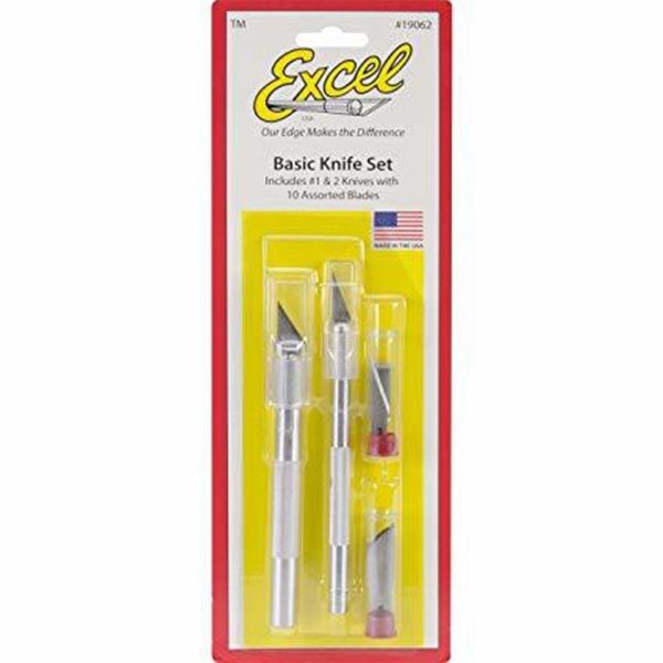 Basıc Knıfe Set 2 Knıves 10 Blades, Excel 19062 - Görsel 3