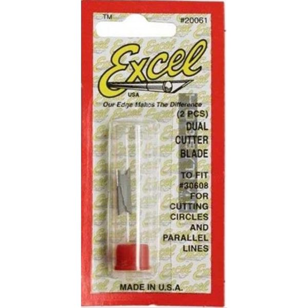 Dual Cutter Blade B, 2 Pcs., Excel 20061 - Görsel 3