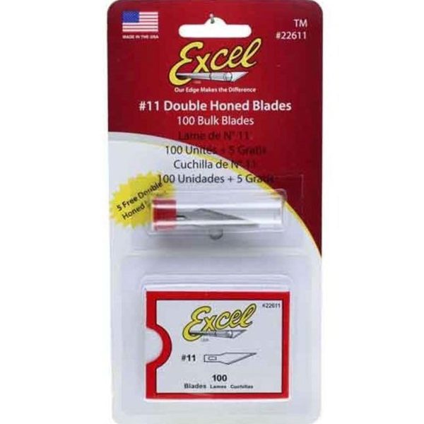 Çok Keskın Bıçak Ucu-Karbon Çelik-100 Lü Pak, Excel 22611 - Görsel 3