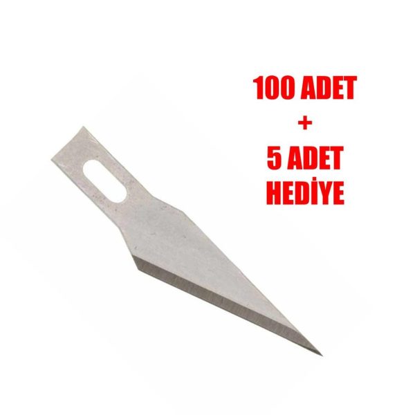 Çok Keskın Bıçak Ucu-Karbon Çelik-100 Lü Pak, Excel 22611 - Görsel 2