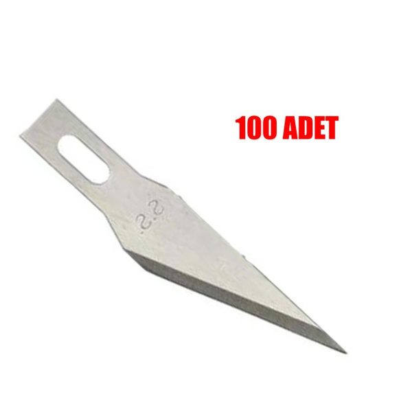 Çok Keskın Bıçak Ucu-Paslanmaz Çelik-100 Lü, Excel 22621 - Görsel 2