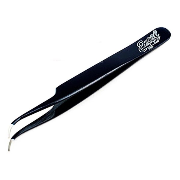 Excel 30423 4.5 İnch Slant Point Tweezers (Blue)