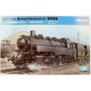 1/72 Alman Einheitslokomotive BR 86 buharlı lokomotif maketi, HobbyBoss 82914