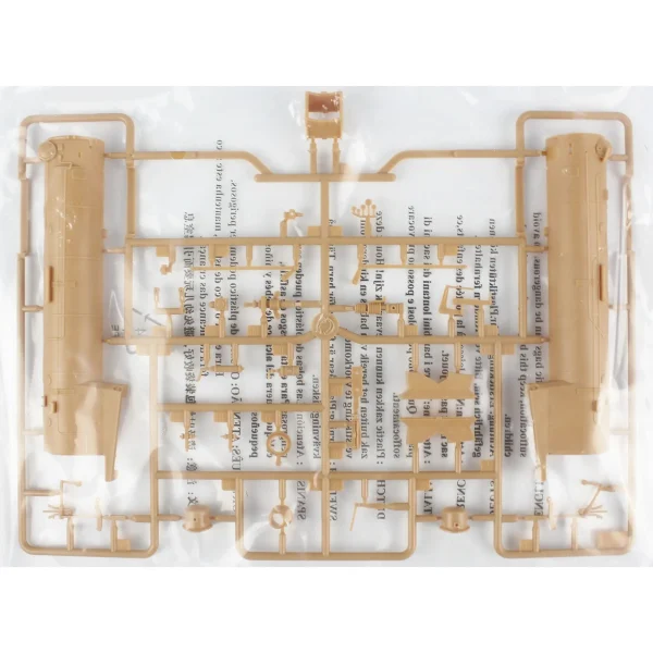 1/72 Alman Einheitslokomotive BR 86 buharlı lokomotif maketi, HobbyBoss 82914 - Görsel 4