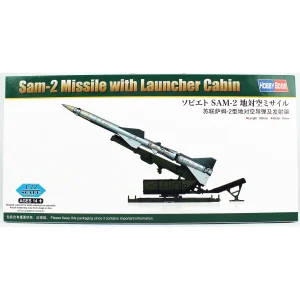 1/72 Fırlatıcı kabinli SAM-2 yüzeyden havaya füze maketi, HobbyBoss 82933