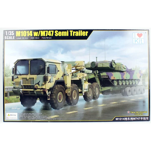 1/35 M1014 w/M747 yarı römorklu kamyon maketi, I Love Kit 63529