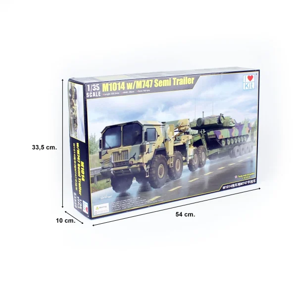1/35 M1014 w/M747 yarı römorklu kamyon maketi, I Love Kit 63529 - Görsel 5