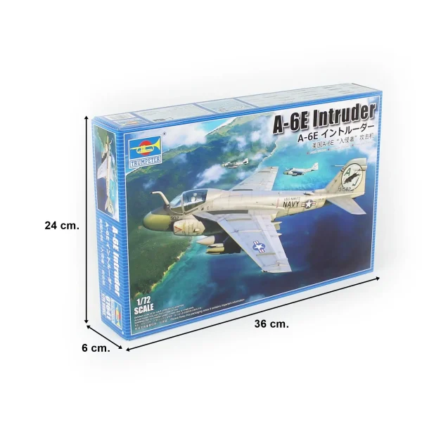 1/72 A-6E Intruder uçak maketi, Trumpeter 01641 - Görsel 5
