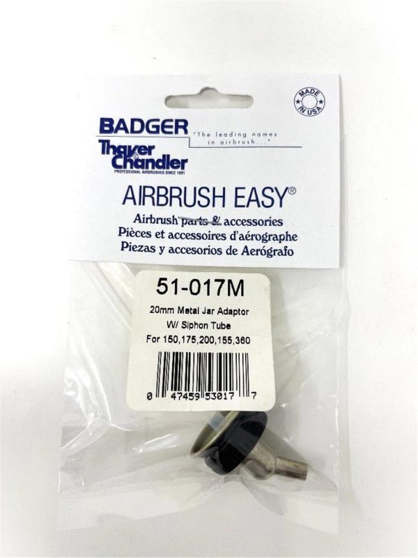 Badger 51-017M Airbrush Şişe Kapağı - 20 Mm. - 150