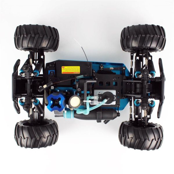 1/10 Yeşil Nitrolu Motor Eldorada Off-Road RC Araba, Himoto 6101 - Görsel 3