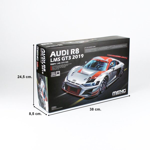 1/24 2019 Model Audi R8 LMS GT3 Maketi, Meng CS-006 - Görsel 5